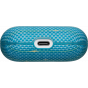 Ультра тонкий чехол PITAKA из арамидного волокна и кожи для AirPods Pro 3, (Lucid Blue) Голубой