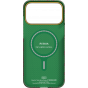 Ультра тонкий чехол PITAKA (Breath of Veins) для iPhone 17 Pro, (Sprout Surge) Зелёно-коричневый
