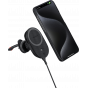 Автомобильный держатель с беспроводной зарядкой Pitaka MagEZ  Pro 2 - для iPhone 13/14/15/16 и Samsung S22/S23/S24