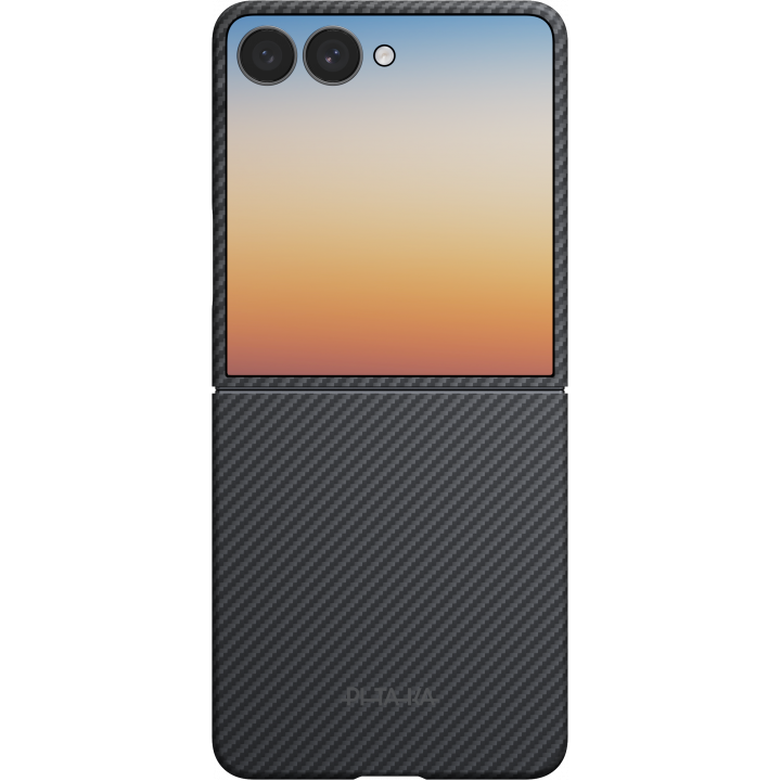 Ультра тонкий чехол PITAKA для Galaxy Z Flip8, Чёрный