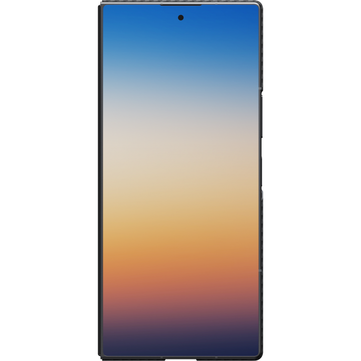 Ультра тонкий чехол PITAKA для Galaxy Z Fold8 Ultra, Чёрный