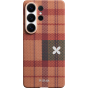 Ультра тонкий чехол PITAKA (Flora in Grid) для Samsung Galaxy S26 Ultra, (Cloud Dusk) Оранжевый