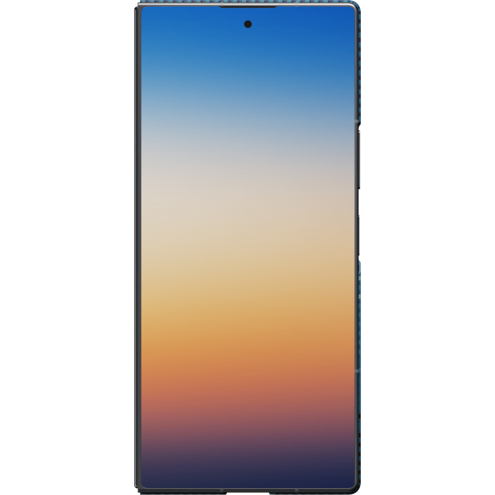 Ультра тонкий чехол PITAKA для Galaxy Z Fold8 Ultra, (Moonrise) Синий