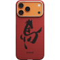 Ультра тонкий чехол PITAKA (Happiness Rides) для iPhone 17 Pro Max, (Cinnabar) Красный