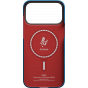 Ультра тонкий чехол PITAKA (Happiness Rides) для iPhone 17 Pro Max, (Azure Green) Синий