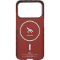 Ультра тонкий чехол PITAKA (Happiness Rides) для iPhone 17 Pro, (Ebon Kylin) Чёрно-коричневый