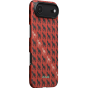 Ультра тонкий чехол PITAKA (Happiness Rides) для iPhone Air, (Cinnabar Steed) Красный