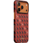 Ультра тонкий чехол PITAKA (Happiness Rides) для iPhone 17 Pro Max, (Cinnabar Steed) Красный