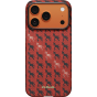 Ультра тонкий чехол PITAKA (Happiness Rides) для iPhone 17 Pro Max, (Cinnabar Steed) Красный