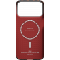 Ультра тонкий чехол PITAKA (Monogram) для iPhone 17 Pro Max, Чёрно-оранжевый