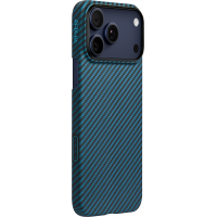 Ультра тонкий чехол PITAKA (PitaTap™) для iPhone 17 Pro Max, Синий