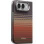 Ультра тонкий чехол PITAKA для iPhone 18 Duo, (Sunset) Коричневый