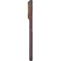 Ультра тонкий чехол PITAKA (Breath of Veins) для iPhone 18 Pro Max, (Burning Orange) Оранжево-синий