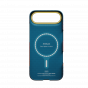 Ультра тонкий чехол PITAKA (California Dream-04) для iPhone Air, (Sunset 2.0) Оранжево-синий