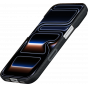 Ультра тонкий чехол PITAKA (Sakura Hours) для iPhone 17 Pro, (Midnight Black) Чёрный