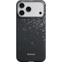 Ультра тонкий чехол PITAKA (Sakura Hours) для iPhone 17 Pro, (Midnight Black) Чёрный