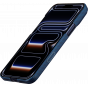 Ультра тонкий чехол PITAKA (Sakura Hours) для iPhone 17 Pro, (Nightfall Blue) Синий