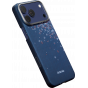 Ультра тонкий чехол PITAKA (Sakura Hours) для iPhone 17 Pro, (Nightfall Blue) Синий