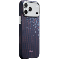 Ультра тонкий чехол PITAKA (Sakura Hours) для iPhone 17 Pro, (Twilight Violet) Фиолетовый